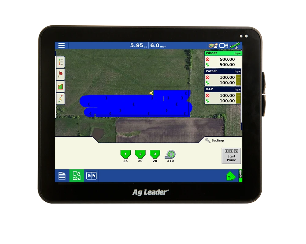 Ag Leader Granular application Ag Leader Granular application — Rate control and container sequencing with InCommand