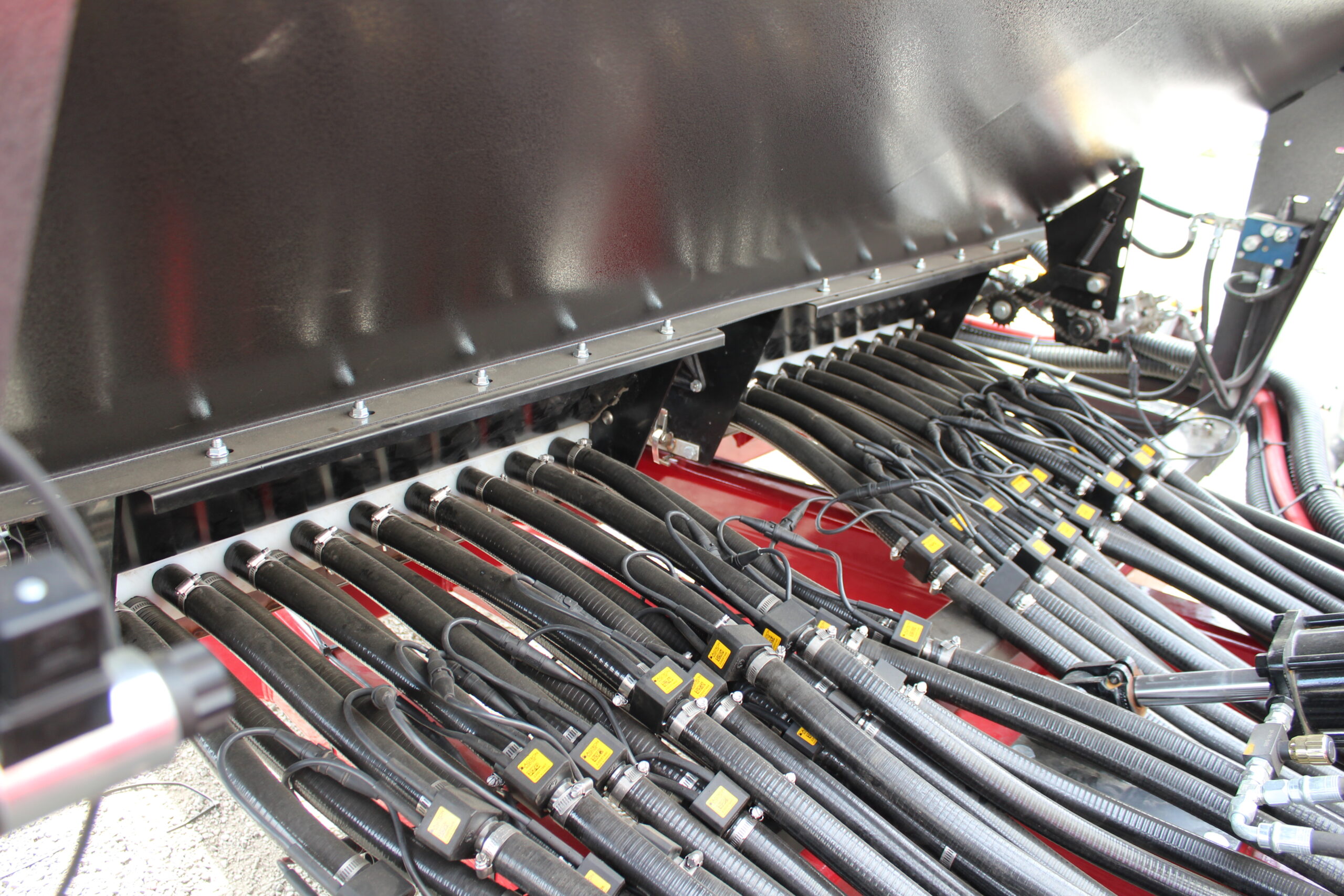 AGPRO drill seed delivery system with hoses, fittings, and controls AGPRO drill seed delivery system with hoses, fittings, and controls